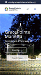 Mobile Screenshot of gracepointemarietta.org